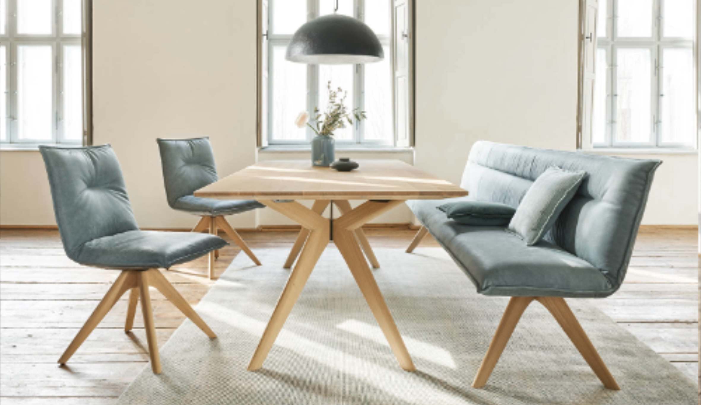 Essgruppe der Firma Haas